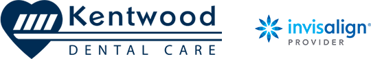 Kentwood dental care invisalign combination logo